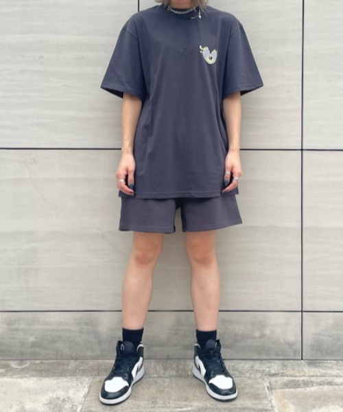 KaneZ(ケインズ)の「ITZAVIBE/イッザバイブ/I LOVE CATS×KaneZ TEE(Tシャツ/カットソー・レディース・ピンク/グレー系その他6・M/L)」の5枚目の写真