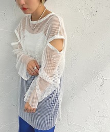 apres jour mignon | マルチWAYメッシュプルオーバー【ZOZOTOWN限定アイテム】(Tシャツ/カットソー)