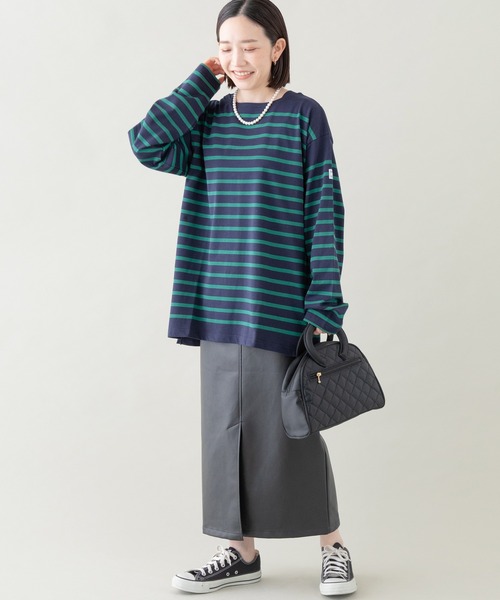 LAVEANGE（ラビアンジェ）の「合皮タイトスカート（スカート・レディース・ブラック/イエロー・LL/3L/4L/M/L）」の21枚目の写真