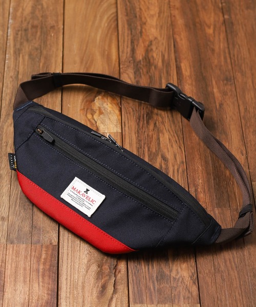 【セール】【62】【it】【MAKAVELIC】TRUCKS MONOCULAR WAIST BAG（ボディバッグ/ウエストポーチ）｜MAKAVELIC（マキャベリック）