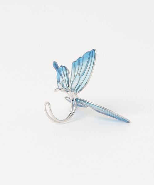 gargle(ガーグル)の「gargle ガーグル : 蝶 バタフライ ナビ イヤーカフ(イヤーカフ・レディース・オレンジ/ブルー・FREE)」の4枚目の写真