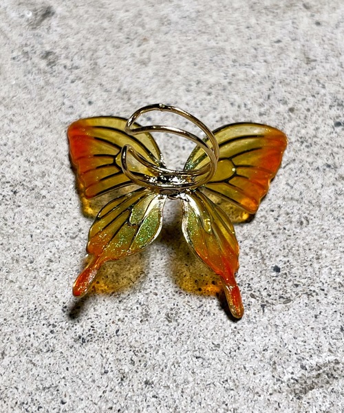 gargle(ガーグル)の「gargle ガーグル : 蝶 バタフライ ナビ イヤーカフ(イヤーカフ・レディース・オレンジ/ブルー・FREE)」の7枚目の写真