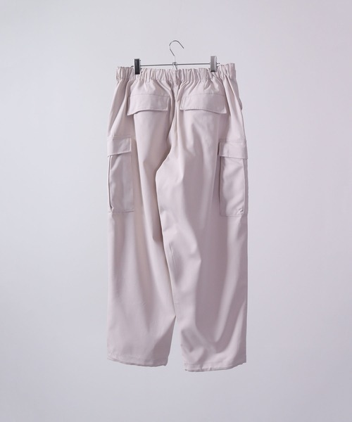 FUNALIVE（ファンアライブ）の「ツイル 6POCKET ワイドカーゴパンツ（カーゴパンツ・メンズ・ブラック/キナリ/カーキ・L/XL/M）」の8枚目の写真