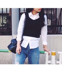 goocy | リブKnitベスト(ニット/セーター)