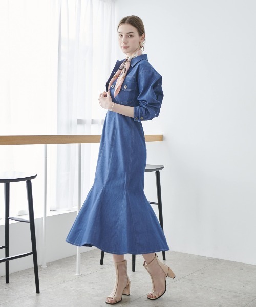 AND COUTURE（アンドクチュール）の「デニムジャケット