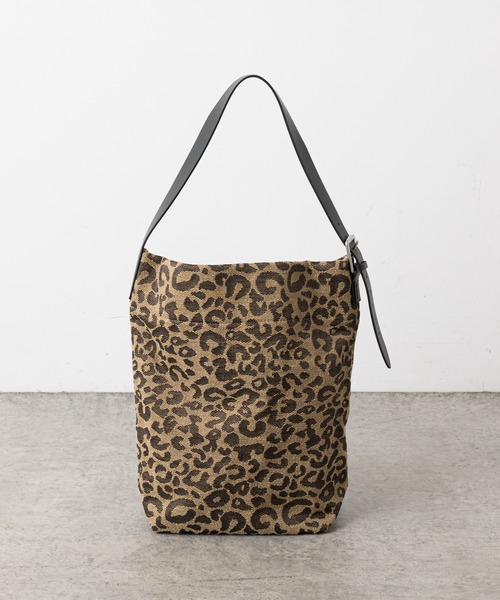 Omekashi（オメカシ）の「ワンハンドル ジャガードトートバッグ（トートバッグ・レディース・ブラック/ベージュ・ONE SIZE）」の13枚目の写真