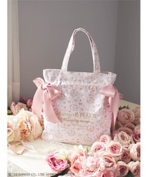 Maison de FLEUR（メゾンドフルール）の「Marroncream ミニダブルリボントート（トートバッグ）」