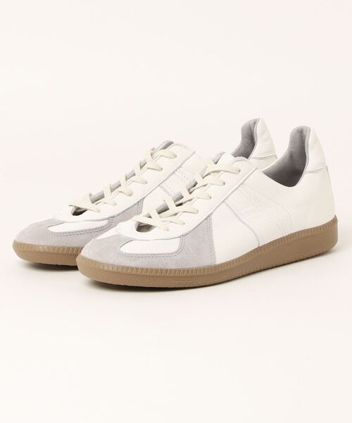 REPRODUCTION OF FOUND（リプロダクションオブファウンド）の「REPRODUCTION OF FOUND | 〈別注〉GERMAN MILITARY TRAINER MEN（スニーカー・メンズ・ブラック/ホワイト・41/42/40/43）」の2枚目の写真