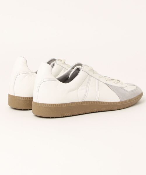 REPRODUCTION OF FOUND（リプロダクションオブファウンド）の「REPRODUCTION OF FOUND | 〈別注〉GERMAN MILITARY TRAINER MEN（スニーカー・メンズ・ブラック/ホワイト・41/42/40/43）」の4枚目の写真