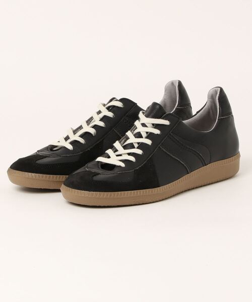 REPRODUCTION OF FOUND（リプロダクションオブファウンド）の「REPRODUCTION OF FOUND | 〈別注〉GERMAN MILITARY TRAINER MEN（スニーカー・メンズ・ブラック/ホワイト・41/42/40/43）」の6枚目の写真