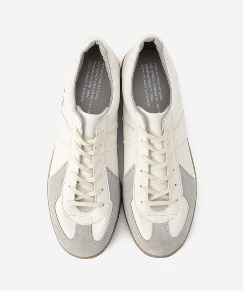 REPRODUCTION OF FOUND（リプロダクションオブファウンド）の「REPRODUCTION OF FOUND | 〈別注〉GERMAN MILITARY TRAINER MEN（スニーカー・メンズ・ブラック/ホワイト・41/42/40/43）」の7枚目の写真