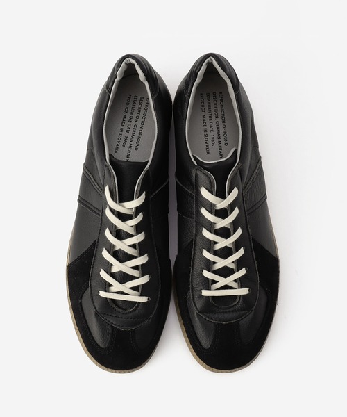 REPRODUCTION OF FOUND（リプロダクションオブファウンド）の「REPRODUCTION OF FOUND | 〈別注〉GERMAN MILITARY TRAINER MEN（スニーカー・メンズ・ブラック/ホワイト・41/42/40/43）」の8枚目の写真