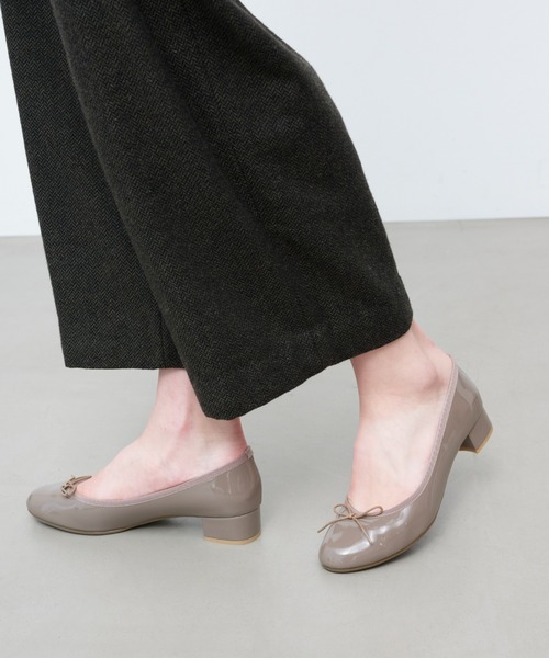 Launa lea（ラウナレア）の「【レイン対応】RainyDay ラウンドトゥヒールバレエシューズﾞ(RB5401A)（バレエシューズ・レディース・ブラック/モカ/ワイン/グレー系その他/アイボリー/ダークブラウン・22.5cm/25.5cm/25.0cm/21.5cm/22.0cm/23.5cm/24.5cm/23.0cm/24.0cm/26.0cm）」の21枚目の写真