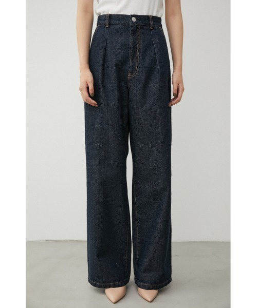 AZUL by moussy（アズールバイマウジー）の「HIGH WAIST DENIM TUCK
