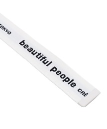 beautiful people ベルトlogo jacquard buckle logo buckle belt in jacquard（ベルト）｜beautiful people
