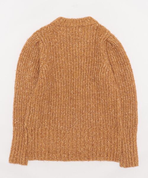 EARIH（アーリ）の「EARIH(アーリ)タックショルダーニット（ニット/セーター・レディース・キャメル・F）」の3枚目の写真