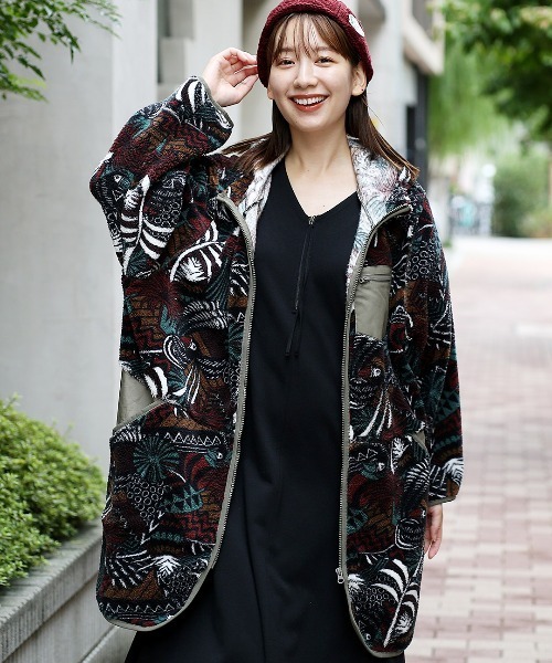 チチカカ（チチカカ）の「【大きいサイズ】3wayモッズコート【シリーズ累計 20,000枚突破】（モッズコート・レディース・ライトグレー/カーキ/ブラック・3L）」の12枚目の写真