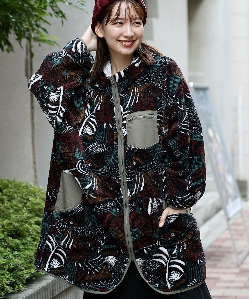 チチカカ（チチカカ）の「【大きいサイズ】3wayモッズコート【シリーズ累計 20,000枚突破】（モッズコート・レディース・ライトグレー/カーキ/ブラック・3L）」の13枚目の写真