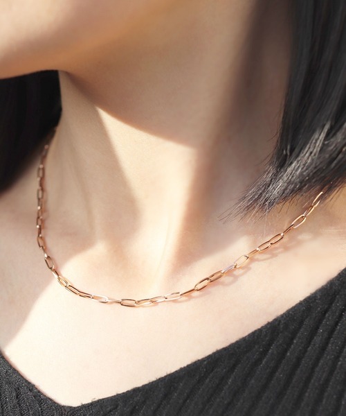 金属アレルギー対応レオンチェーンステンレスネックレス