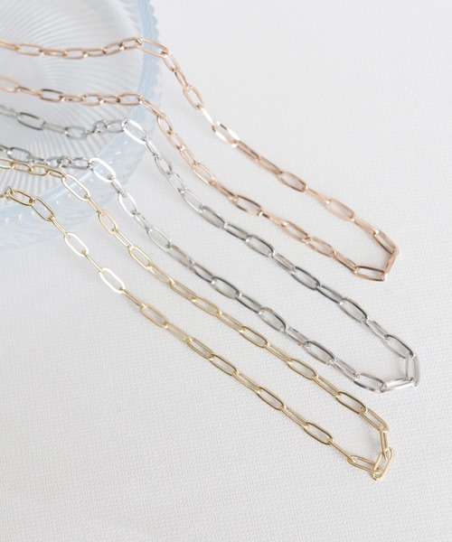 金属アレルギー対応レオンチェーンステンレスネックレス