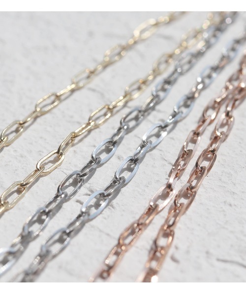 金属アレルギー対応レオンチェーンステンレスネックレス