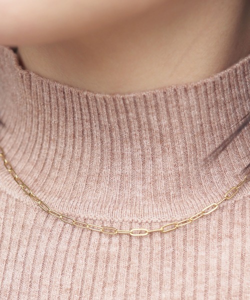 金属アレルギー対応レオンチェーンステンレスネックレス