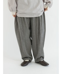 Samansa Mos2 | コットンヘリンボーンペンギンパンツ(その他パンツ)