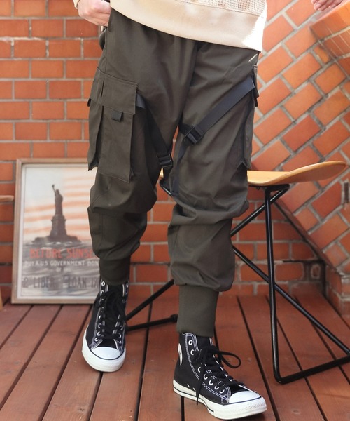 8(eight)(エイト)の「ジョガー カーゴパンツ(カーゴパンツ・メンズ・オリーブ/ブラック・LARGE/MEDIUM)」の16枚目の写真