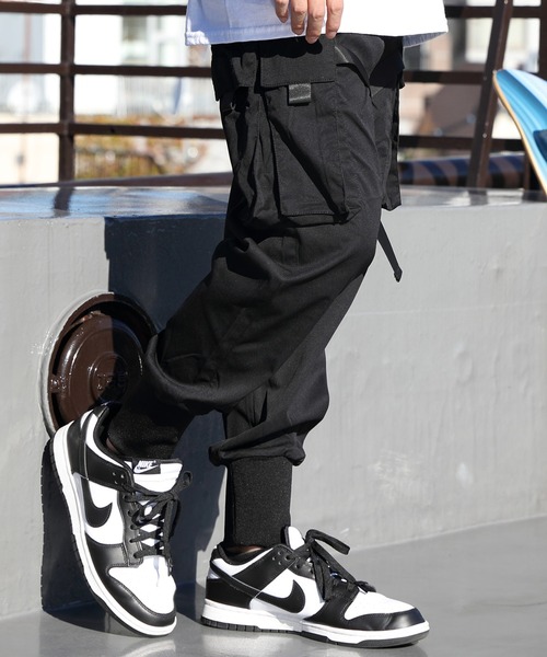 8(eight)(エイト)の「ジョガー カーゴパンツ(カーゴパンツ・メンズ・オリーブ/ブラック・LARGE/MEDIUM)」の3枚目の写真