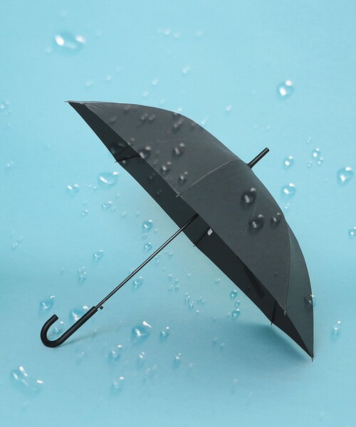 bpr BEAMS(ビーピーアール ビームス )の「ベーシック アンブレラ(長傘・レディース・グレー/ブラック/サックスブルー/グリーン/ベージュ/パープル/ミント/ネイビー/オリーブ・ONE SIZE)」の2枚目の写真