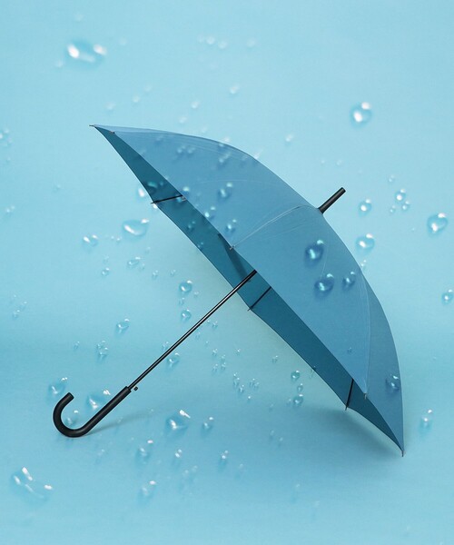 bpr BEAMS(ビーピーアール ビームス )の「ベーシック アンブレラ(長傘・レディース・グレー/ブラック/サックスブルー/グリーン/ベージュ/パープル/ミント/ネイビー/オリーブ・ONE SIZE)」の8枚目の写真