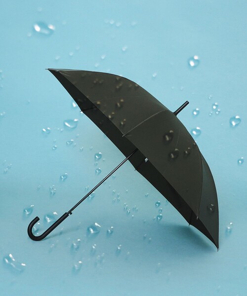 bpr BEAMS(ビーピーアール ビームス )の「ベーシック アンブレラ(長傘・レディース・グレー/ブラック/サックスブルー/グリーン/ベージュ/パープル/ミント/ネイビー/オリーブ・ONE SIZE)」の5枚目の写真