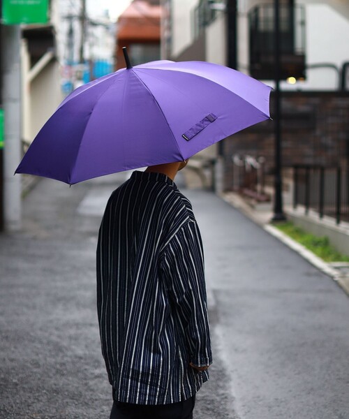 bpr BEAMS(ビーピーアール ビームス )の「ベーシック アンブレラ(長傘・レディース・グレー/ブラック/サックスブルー/グリーン/ベージュ/パープル/ミント/ネイビー/オリーブ・ONE SIZE)」の9枚目の写真