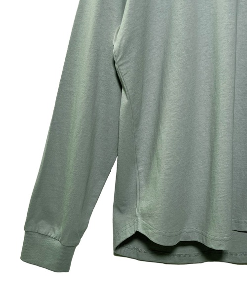 UNDERWRAPS(アンダーラップス)の「【綿100%】刺繍袖リブロンT(M3)(Tシャツ/カットソー・キッズ・ホワイト/グリーン/ブラック・120/130/140/150/160)」の10枚目の写真