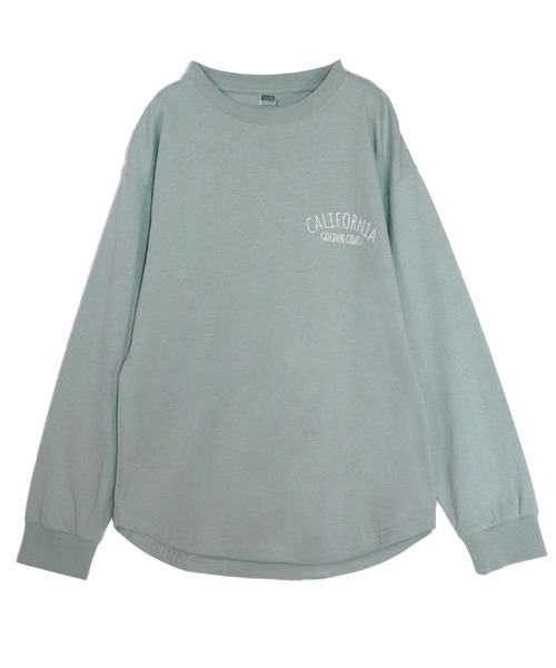 UNDERWRAPS(アンダーラップス)の「【綿100%】刺繍袖リブロンT(M3)(Tシャツ/カットソー・キッズ・ホワイト/グリーン/ブラック・120/130/140/150/160)」の14枚目の写真