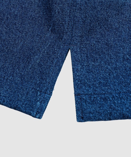 BOTTER（ボッター）の「DENIM POLO（Tシャツ/カットソー・メンズ・ブルー・44）」の4枚目の写真