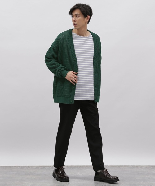 LAKOLE（ラコレ）の「MVSメッシュ編みカーディガン / 178699