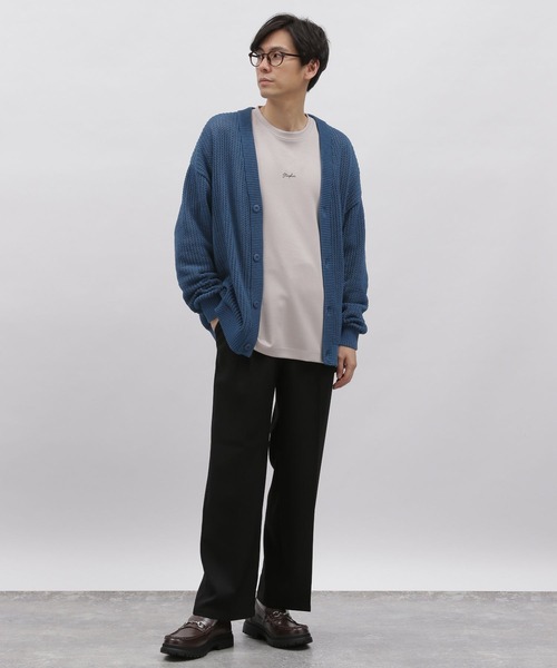 LAKOLE（ラコレ）の「MVSメッシュ編みカーディガン / 178699