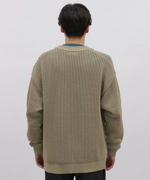 LAKOLE（ラコレ）の「MVSメッシュ編みカーディガン / 178699