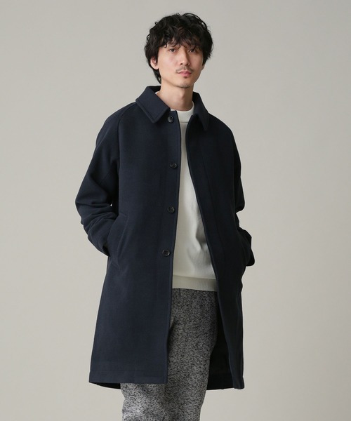 nano・universe(ナノユニバース)の「LB.04/テックメルトンステンカラーコート(ステンカラーコート)」 - WEAR