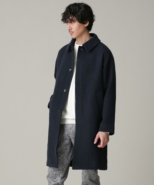 nano・universe(ナノユニバース)の「LB.04/テックメルトンステンカラーコート(ステンカラーコート)」 - WEAR