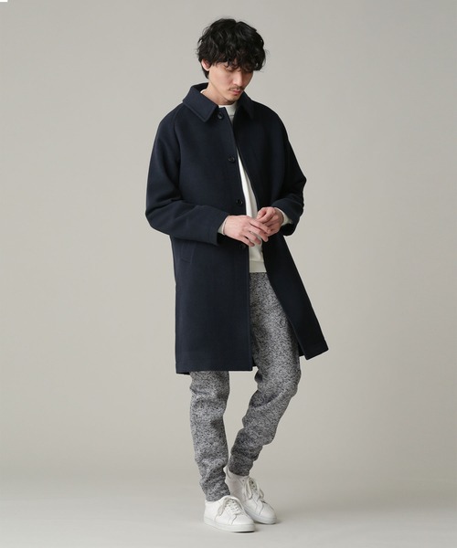 nano・universe(ナノユニバース)の「LB.04/テックメルトンステンカラーコート(ステンカラーコート)」 - WEAR