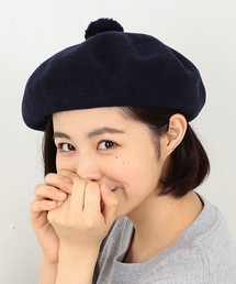 BEAMS BOY | BEAMS BOY / ポンポン ベレー(ハンチング/ベレー帽)