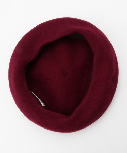 BEAMS BOY（ビームスボーイ）の「BEAMS BOY / ポンポン ベレー （ハンチング/ベレー帽・レディース・ホワイト/グレー/ワイン/ネイビー・ONE SIZE）」の15枚目の写真