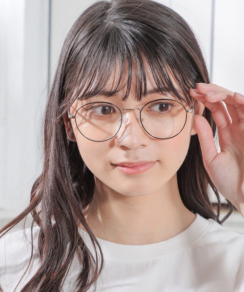 Honeys（ハニーズ）の「メタルボストンメガネ（メガネ）」 - WEAR
