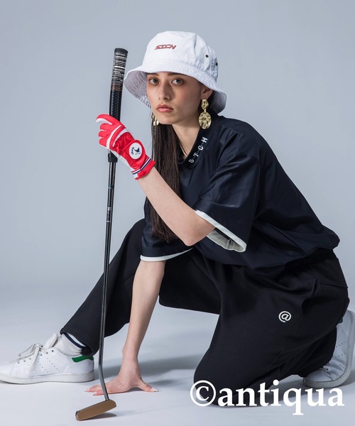 STCH オーバーサイズロゴ入りトップス STCH】オーバーサイズロゴ入りトップス（Tシャツ/カットソー
