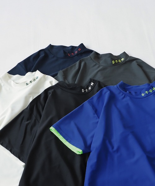 STCH】オーバーサイズロゴ入りトップス（Tシャツ/カットソー