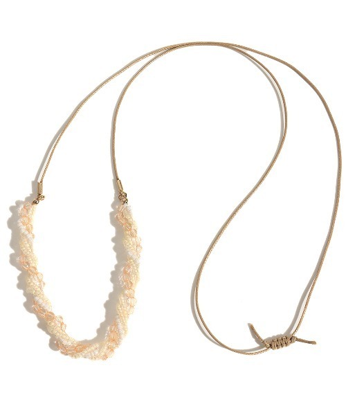 チチカカ（チチカカ）の「ツイストビーズネックレス（ネックレス・レディース・ナチュラル/グリーン/ブルー・FREE）」の5枚目の写真