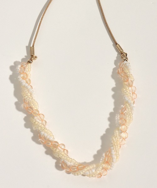 チチカカ（チチカカ）の「ツイストビーズネックレス（ネックレス・レディース・ナチュラル/グリーン/ブルー・FREE）」の8枚目の写真