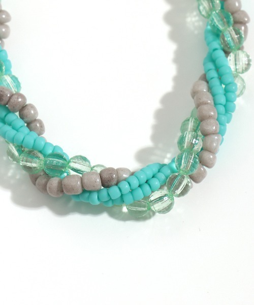 チチカカ（チチカカ）の「ツイストビーズネックレス（ネックレス・レディース・ナチュラル/グリーン/ブルー・FREE）」の11枚目の写真